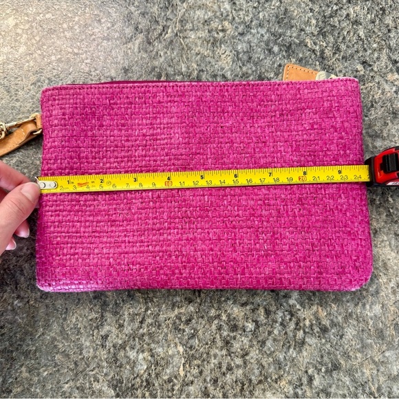 Elaine Turner Pink and Tan Purse - Picture 5 of 5